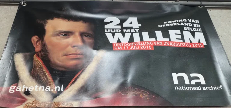Banner 24 uur met Willem van het Nationaal Archief