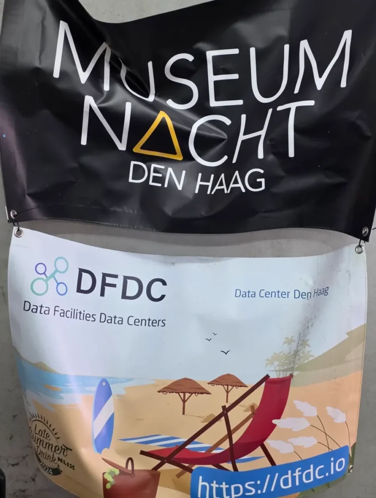 Banners Museumnacht Den Haag en DFDC